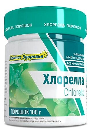 ЭКО-ПРОДУКТЫ Хлорелла в порошке 100г #1187178