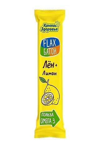 ЭКО-ПРОДУКТЫ Батончик 'Flax батон' Лимон 30г #1187188