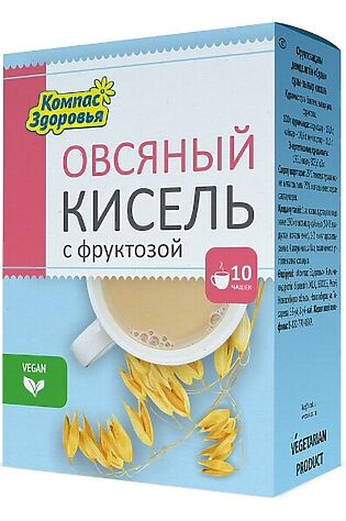 ЭКО-ПРОДУКТЫ Кисель овсяный с фруктозой 150г #1187203