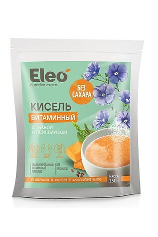 ЭКО-ПРОДУКТЫ Кисель льняной 'витаминный' с тыквой и псиллиумом 150г #1187257