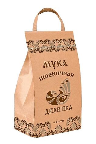 ЭКО-ПРОДУКТЫ Мука пшеничная высший сорт мешок 4,1кг  #1187263