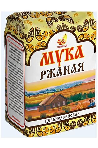 ЭКО-ПРОДУКТЫ Мука ржаная ц/з 1кг #1187267