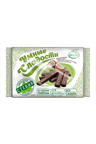 ЭКО-ПРОДУКТЫ Батончик 'УмСладости' с кокосовой начинкой 110г #1187279