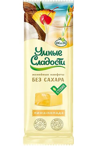 ЭКО-ПРОДУКТЫ Конфеты 'УмСладости' желейные Пина колада 90г #1187283