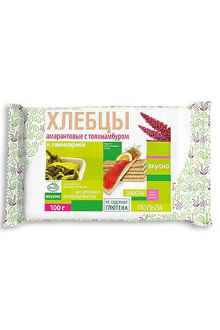 ЭКО-ПРОДУКТЫ Хлебцы амарантовые c ламинарией 100г #1187301