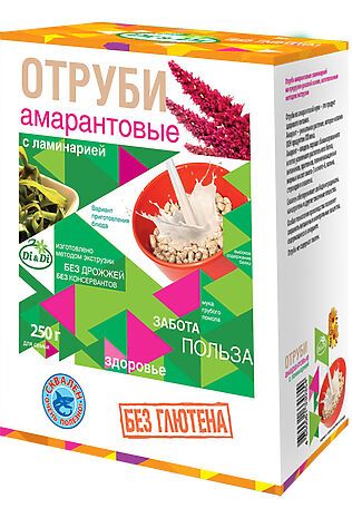 ЭКО-ПРОДУКТЫ Отруби амарантовые с ламинарией 250г #1187491