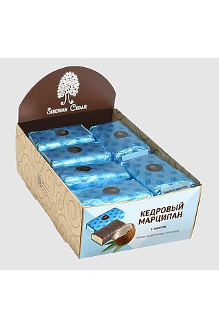 ЭКО-ПРОДУКТЫ Конфеты 'Кедровый марципан' с кокосом 40г #1187567