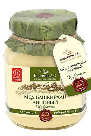 ЭКО-ПРОДУКТЫ Мёд 'Берестов А.С.' Башкирхан ст.банка 500г #1187668