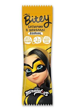 ЭКО-ПРОДУКТЫ Батончик Bitey 'Ананас' в шоколаде 35гр #1187685