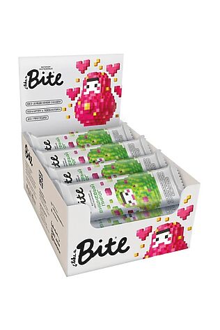 ЭКО-ПРОДУКТЫ Батончик протеиновый Bite Матрёшка «Вишнёвый пирог» 40г #1187712