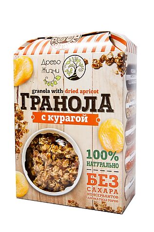 ЭКО-ПРОДУКТЫ Гранола Курага 400г #1187749