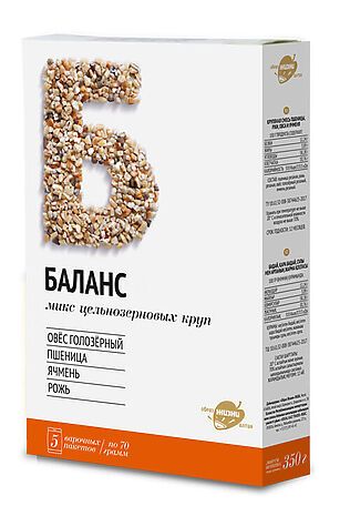 ЭКО-ПРОДУКТЫ Смесь семян 'Баланс' (Пшеница + Рожь + Ячмень + Овёс) 350г #1189276
