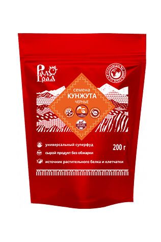 ЭКО-ПРОДУКТЫ Кунжут черный неочищенный семена 200г #1189303