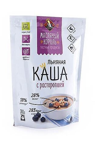 ЭКО-ПРОДУКТЫ Каша льняная с расторопшей дой-пак 300г #1189788