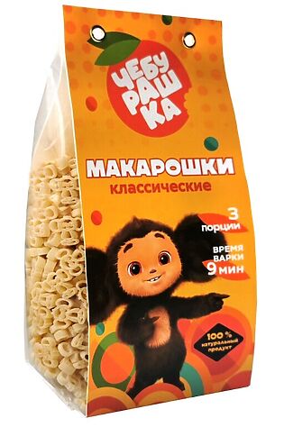 ЭКО-ПРОДУКТЫ Макарошки детские 'Чебурашка' Классические 250г #1189865