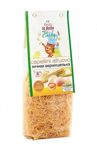 ЭКО-ПРОДУКТЫ Макароны пшеничные Вермишелька яичная 250г #1189874