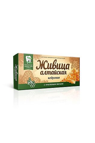 ЭКО-ПРОДУКТЫ Живица 'Алтайская' с пч в, кедровая табл. 0,80г #1190332
