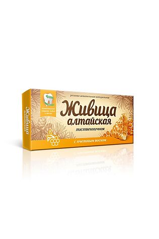ЭКО-ПРОДУКТЫ Живица 'Алтайская' с пч в, лиственничная табл. 0,80г #1190333