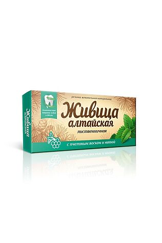 ЭКО-ПРОДУКТЫ Живица 'Алтайская' с пч в, мята табл. 0,80г #1190334