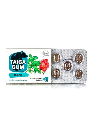 ЭКО-ПРОДУКТЫ Смолка жевательная Taiga Gum 'Relax' антистресс, релакс №5*8г #1190341