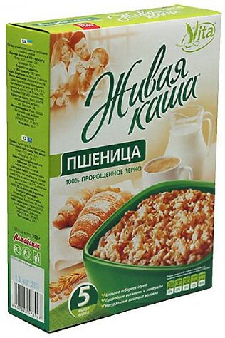 ЭКО-ПРОДУКТЫ Каша пшеничная 'Vita' пшеница пророщенное зерно 300г #1190538
