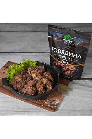 ЭКО-ПРОДУКТЫ Говядина тушеная высший сорт, реторт-пакет 250г #1190796