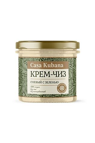 ЭКО-ПРОДУКТЫ Паста крем-чиз соевый с зеленью стекло 90г #1190847