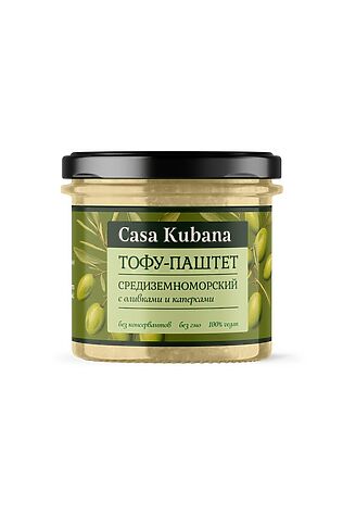 ЭКО-ПРОДУКТЫ Тофу-паштет 'Средиземноморский' 90г #1190850