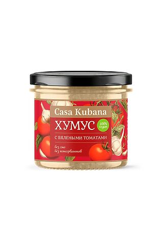 ЭКО-ПРОДУКТЫ Хумус 'Вялеными томаты' стекло 90г #1190852