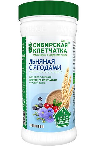 ЭКО-ПРОДУКТЫ Клетчатка льняная с Ягодами 280гр #1190908