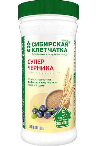 ЭКО-ПРОДУКТЫ Клетчатка пшеничная Суперчерника 280 г #1190923