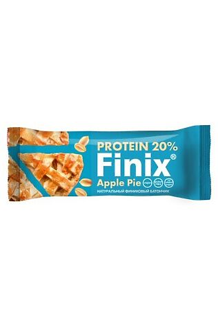 ЭКО-ПРОДУКТЫ Батончик 'Фрутилад' протеиновый Finix Apple pie арахис и яблоко 30г #1190964