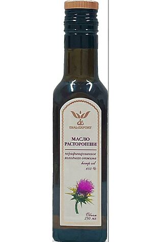 ЭКО-ПРОДУКТЫ Масло Расторопши, нерафинированное, стекло 250мл #1191095