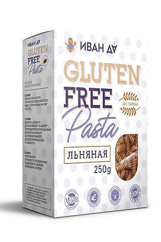 ЭКО-ПРОДУКТЫ Паста льняная б/глютена 250г #1191329