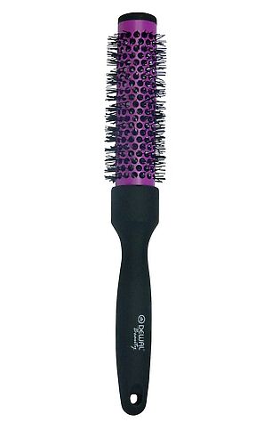 KRISTALLER Dewal Beauty Брашинг для волос с покрытием Soft touch / Грация DBBR25, d 25 мм, черный #1193435