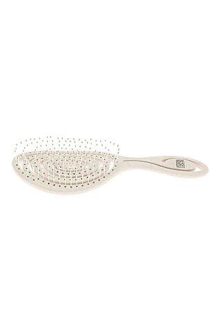 KRISTALLER Dewal Beauty Щетка для волос продувная с нейлоновым штифтом / Eco-Friendly, улитка, бежевый #1193468
