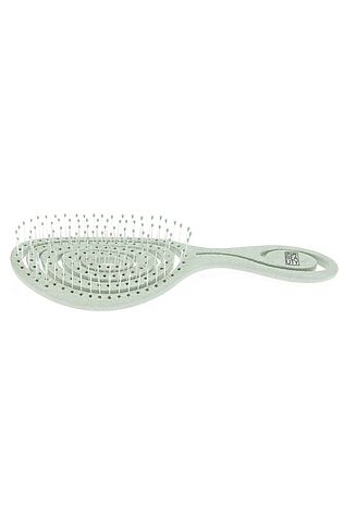 KRISTALLER Dewal Beauty Щетка для волос продувная с нейлоновым штифтом / Eco-Friendly Mint, улитка, ментоловый #1193473