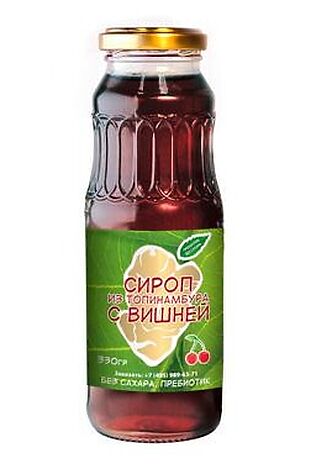 ЭКО-ПРОДУКТЫ Сироп топинамбура с вишней 330г #1193678