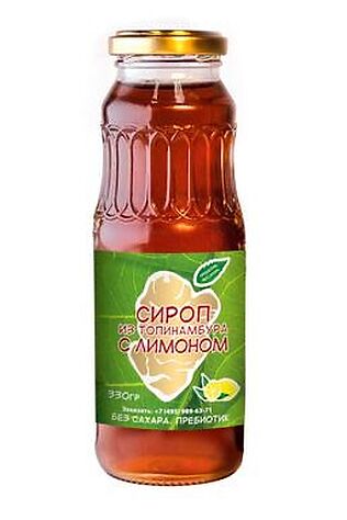 ЭКО-ПРОДУКТЫ Сироп топинамбура с красной смородиной 330г #1193680