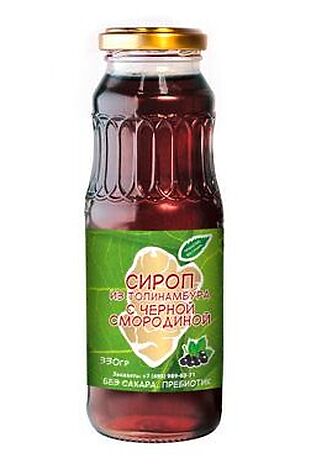ЭКО-ПРОДУКТЫ Сироп топинамбура с чёрной смородиной 330г #1193683
