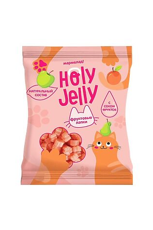 ЭКО-ПРОДУКТЫ Мармелад 'Фруктовые лапки' Holy Jelly 65г  #1193688
