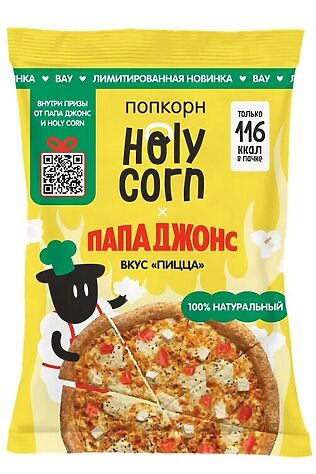 ЭКО-ПРОДУКТЫ Попкорн 'пицца папа джонс' 25г #1193693