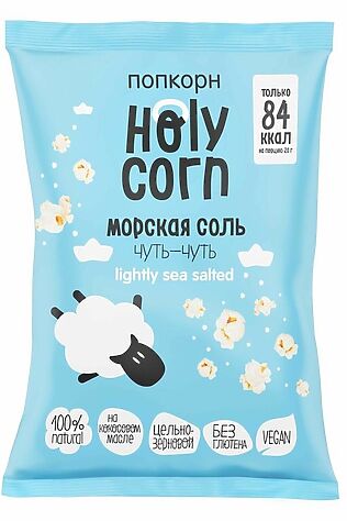 ЭКО-ПРОДУКТЫ Попкорн 'морская соль' 60г #1193701