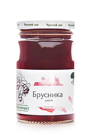 ЭКО-ПРОДУКТЫ Джем Брусника (премиум) 220г #1193748