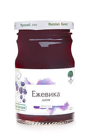 ЭКО-ПРОДУКТЫ Джем Ежевика (премиум, 50% ягод) 220г #1193749