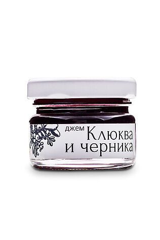 ЭКО-ПРОДУКТЫ Джем Клюква-Черника на виноградном соке без сахара 25г #1193763