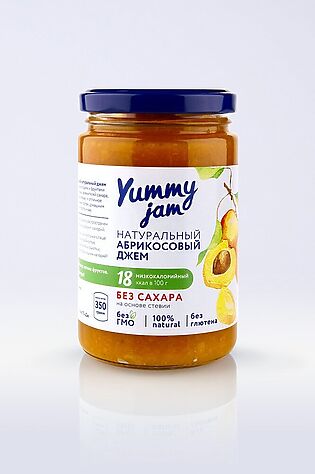 ЭКО-ПРОДУКТЫ Джем Абрикосовый низкокаллорийный 350г #1193794
