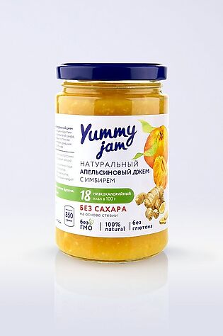 ЭКО-ПРОДУКТЫ Джем Апельсиновый низкокаллорийный 350г #1193795