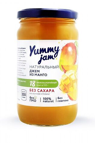 ЭКО-ПРОДУКТЫ Джем Манго низкокаллорийный 350г #1193910