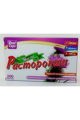 ЭКО-ПРОДУКТЫ Масло капсулированное расторопши №200 #1194323